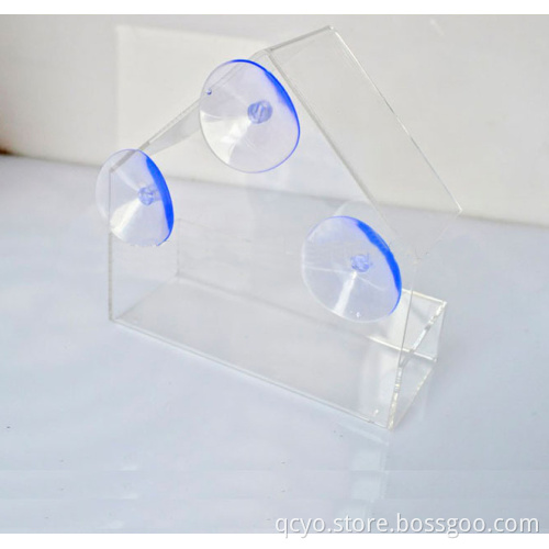 Foldable Acrylic Jewelry display stand - holds up to 120 pairs of earrings, with 8 necklace hooks